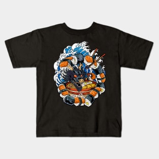 Ramen Dragon - Sushi and Noodle Fantasy Kids T-Shirt